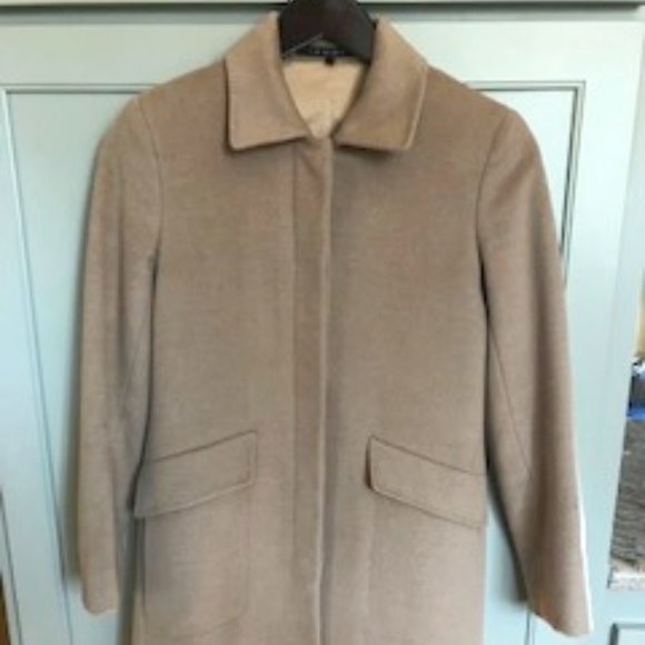 Theory Wool Cashmere Blend Coat